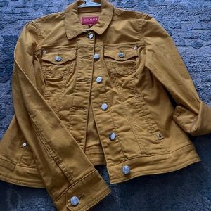 Mustard Yellow Jean Jacket